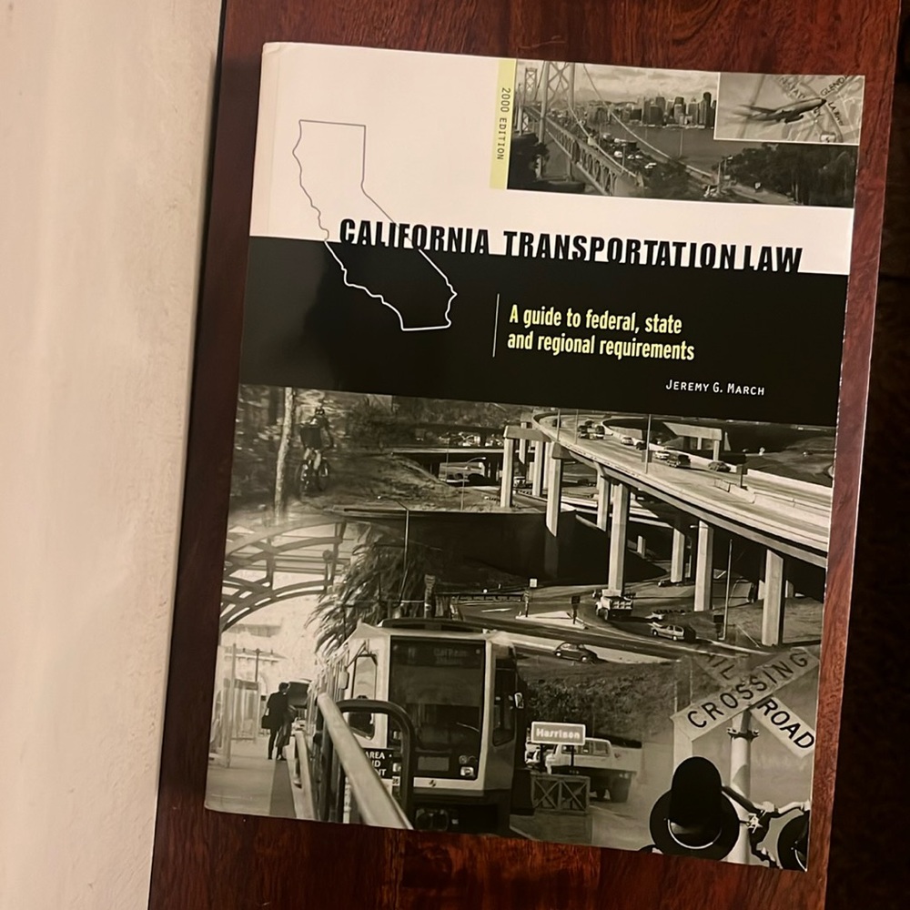 California Transportation Law, Solano Press Books